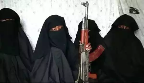See the Shocking Video of Chibok Girls Holding AK-47, Explaining Why They Refused to Return Home (Photos/Video)